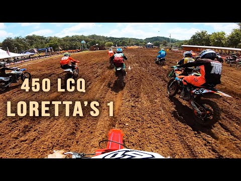 How not to race a 450 LCQ | Loretta Lynn's 1 2020