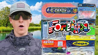I Tested The CRAZIEST Foreign Fishing BAITS - Any Good? 