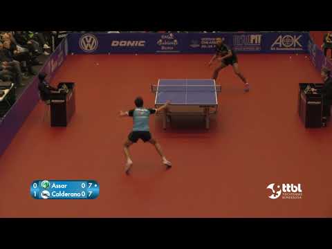 Omar Assar vs Hugo Calderano (TTBL SELECTED)
