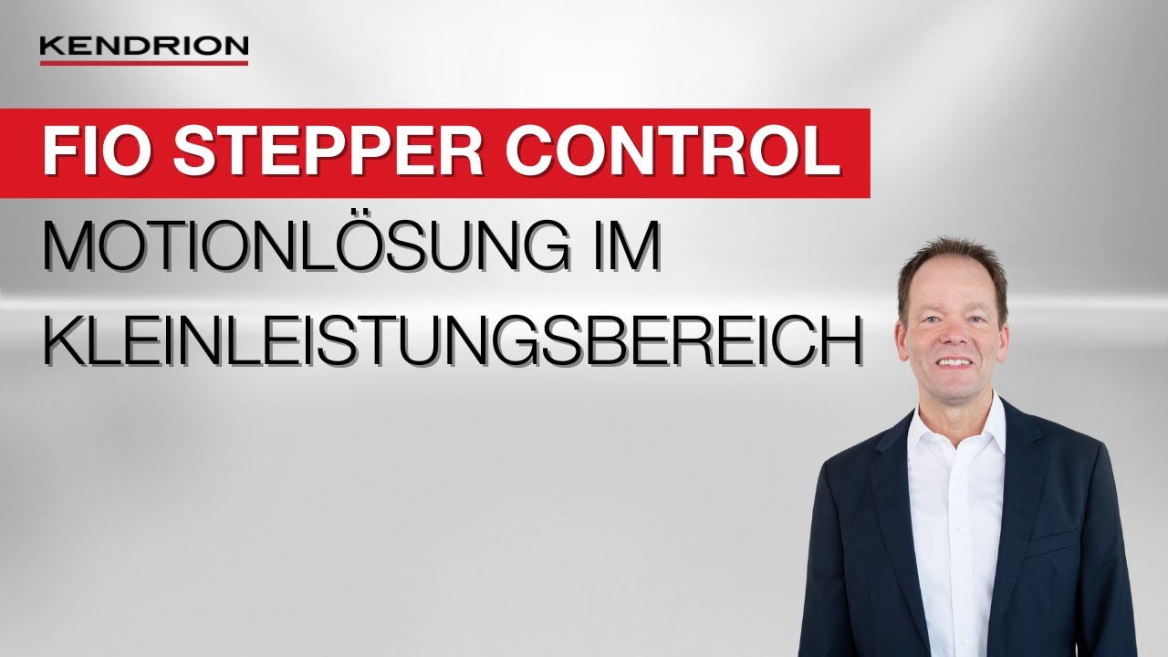 CODESYS Tutorial: FIO Stepper Control Teil 1 - Die Motionlösung im Kleinleistungsbereich