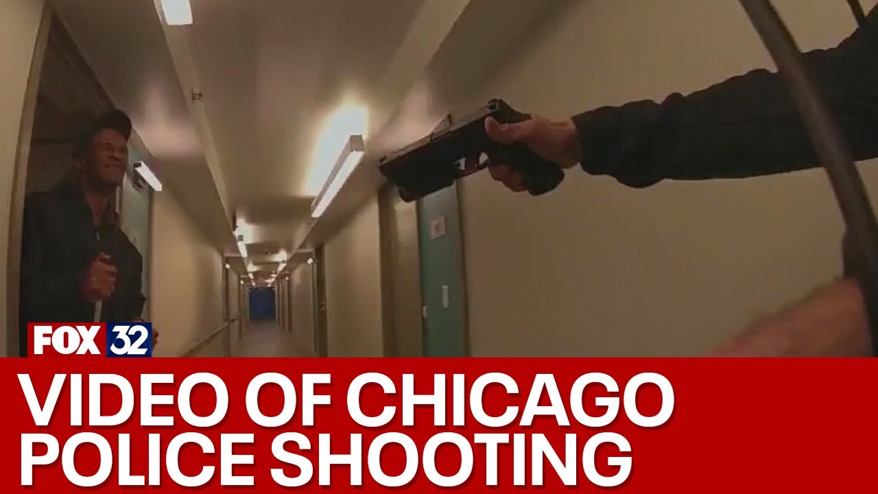 Video released of Chicago police fatally shooting knife-wielding man