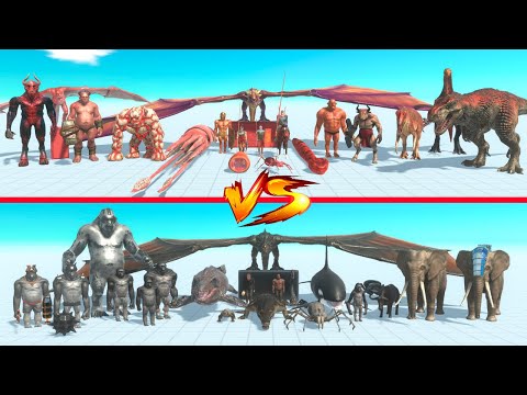 Red Team vs Dark Team - Animal Revolt Battle Simulato