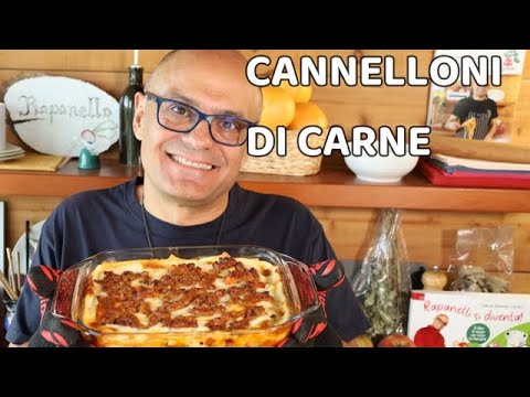 CANNELLONI di CARNE delle FESTE ricetta dei cannelloni di carne