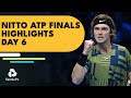 Rublev Takes On Tsitsipas; Djokovic Faces Medvedev | Nitto ATP Finals 2022 Highlights Day 6