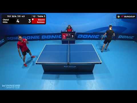 12:50 Oleksii Mitla  - Eduard Rubtsov 26.09.2023 TT Euro.Cup Ukraine Master. TABLE 3