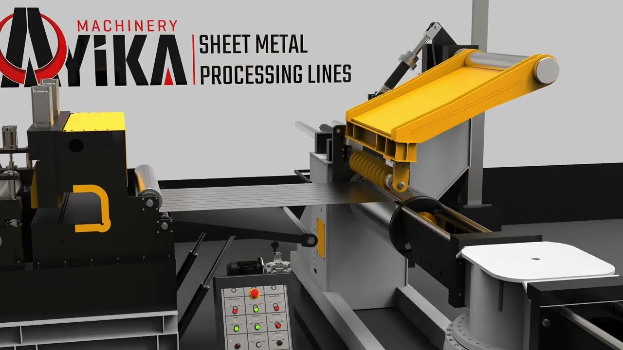 Coil Slitting Line (0.4 – 3 mm T x 1000 W x 10 Ton) Rulo Sac Dilme Hattı