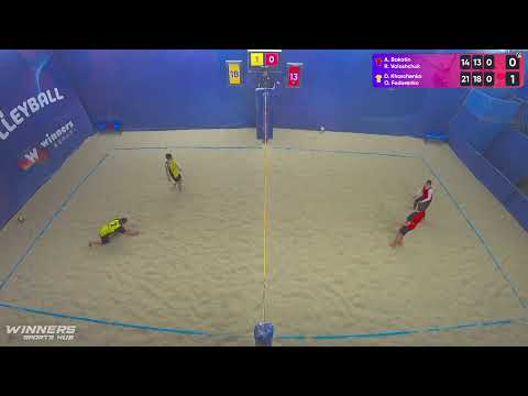 01:40 A. Bakotin / R. Voloshchuk - D. Kharchenko / O. Fedorenko 11.12.2022 |Winners Beach Volleyball