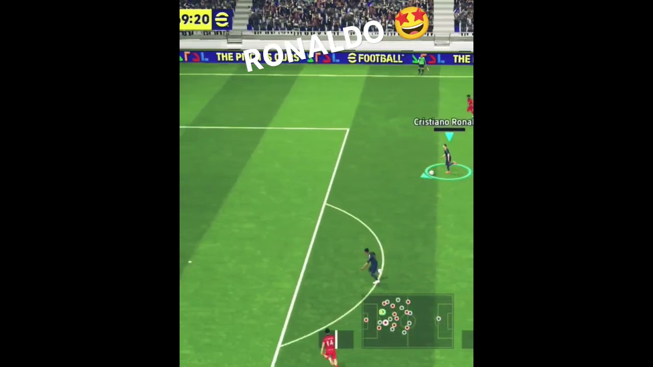 RONALDO 🤩 #ronaldo #efootball #pes #efootball2025 #videogames #football #esports #games