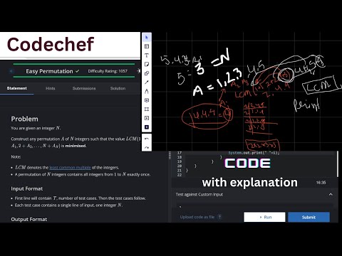 Easy Permutation Codechef Solution Easy Permutation Solution With Explanation With Java Code