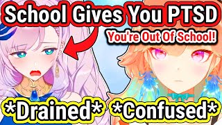 𝗥𝗲𝗶𝗻𝗲 𝗧𝗲𝗹𝗹𝘀 𝗞𝗶𝗮𝗿𝗮 𝗦𝗵𝗲'𝘀 𝗛𝗮𝘃𝗶𝗻𝗴 𝗡𝗶𝗴𝗵𝘁𝗺𝗮𝗿𝗲𝘀 𝗔𝗯𝗼𝘂𝘁 𝗦𝗖𝗛𝗢𝗢𝗟 𝗘𝗫𝗔𝗠【Hololive EN】