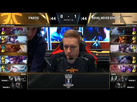 RNG vs FNC game 2 highlights | 2017 World Championship Quarterfinals | RNG vs  Fnatic
