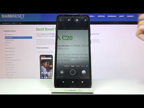 NOKIA C20 - How to Adjust Aspect Ratio & Manage Camera Settings