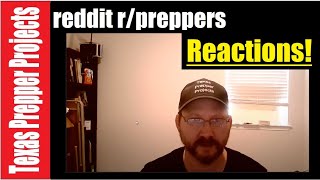 Reddit Preppers Reactions! r/preppers Ep 1  #reddit #prepper #preppers