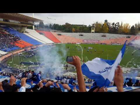 "Espectacular recibimiento LA BANDA DEL EXPRESO vs belgrano (penultima fecha)2016" Barra: La Banda del Expreso • Club: Godoy Cruz • País: Argentina