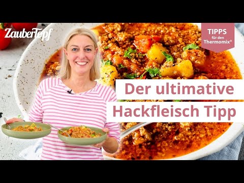 😍💡Nie wieder matschiges Hackfleisch – der ultimative Tipp | Thermomix® Tipps