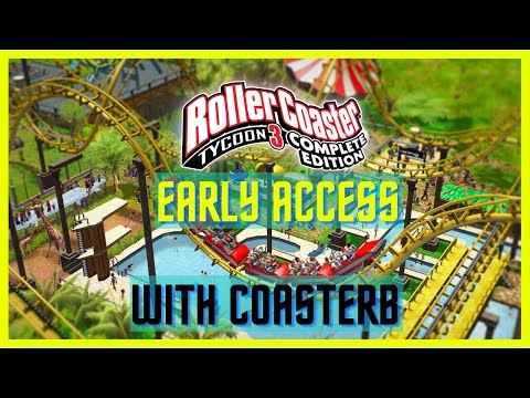RCT3 Complete Edition Early Access - Vanilla Hills Play Through