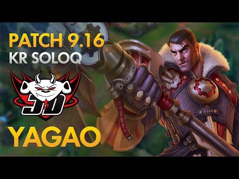 JD Gaming Yagao - Jayce Mid Lane - KDA 14/3/7
