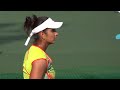 Sania Mirza Practice Session