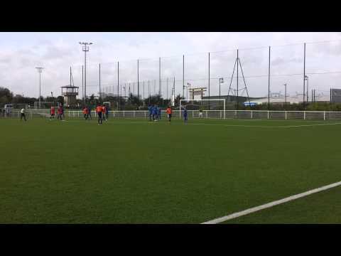 U17 Cergy ESSG B coup franc Cergy 46e