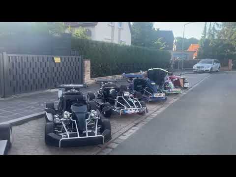 SMC Kreidler F Kart 100 / 170 Tour: Tief im Süden / Aufstellung / Vid. 4
