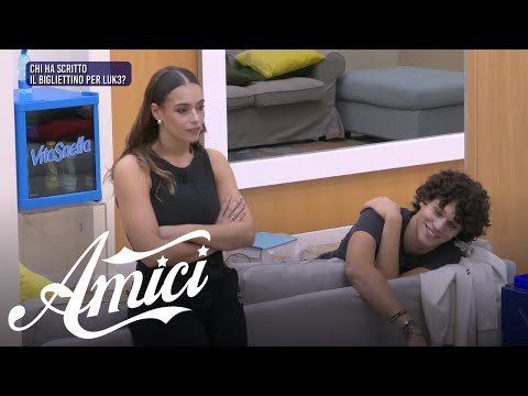 Amici 24 - Luk3 searches for the author of the note