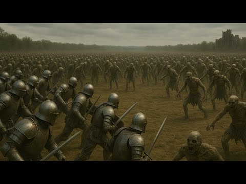 10,000 Heavy Knights  vs 60,000 Zombies -Ultimate Epic Battle Simulator 2 | uebs2