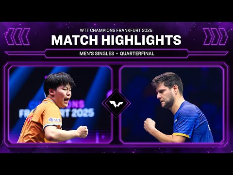 Sora Matsushima vs Dimitrij Ovtcharov | MS QF | #WTTFrankfurt 2025
