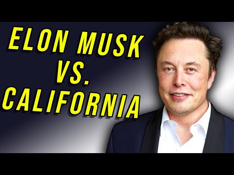 Elon Musk Fights California For Blocking Production