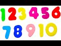 COUNTING From 1 To 10 With PLAY DOH Counting To Ten For Young Learners
