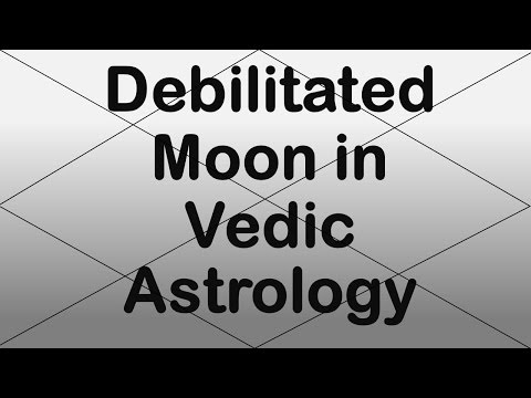 Moon Debilitated (Vedic Astrology)