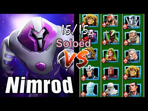 Nimrod vs All the Mutants | Soloed 15/15 Bosses | All Act 6 - Act 7 | Dedicated to all Nimrod Fans