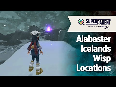 Pokemon Legends: Arceus Alabaster Icelands Wisp Locations