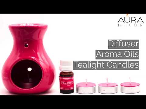 AuraDecor English Rose Premium Fragrance Gift Set