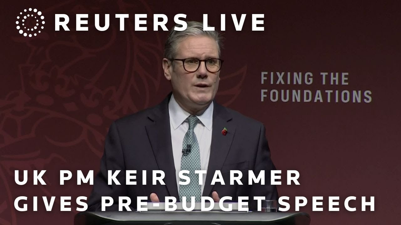 LIVE: British PM Keir Starmer gives pre-budget speech