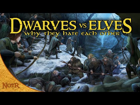 Why Dwarves & Elves Hate Each Other | Tolkien Explained