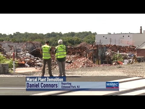 NJ Elmwood Park Marcal Paper Plant Demolition