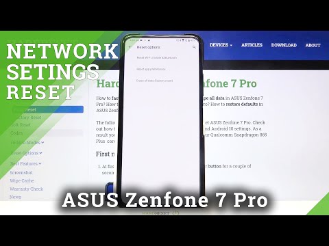 How to Reset Network Settings in ASUS Zenfone 7 Pro – Restore Network Customization