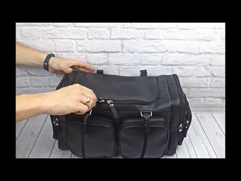 Миниатюра изображения товара Сумка дорожная Carlo Gattini Classico Bufaloro 4012-01 (черный)