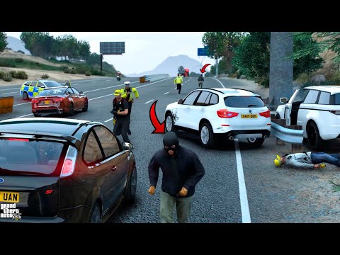 DANGEROUS MEN ON RUN!! | London Met Police VCTF - GTA 5 LSPDFR #65