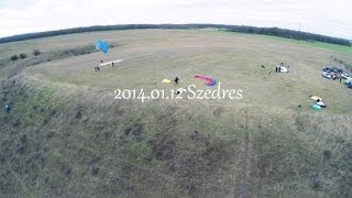 preview picture of video 'Madárszem v2.0 and Paragliders at Szedres'