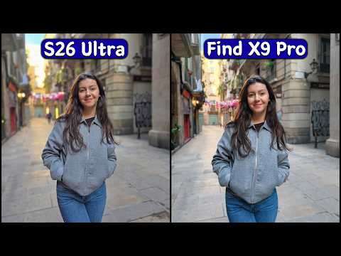 Samsung Galaxy S26 Ultra vs Oppo Find X9 Pro Camera Test