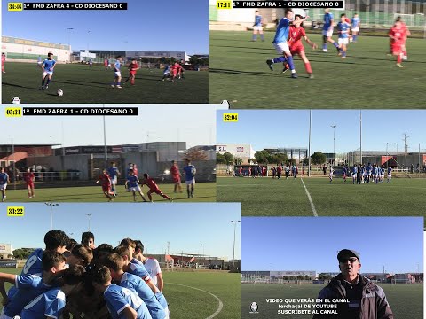 1ª PARTE INFANTILES DIV DE HONOR FMD ZAFRA - CD DIOCESANO  (18-01-2025)