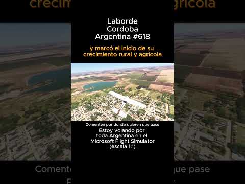 Laborde, Cordoba desde el Microsoft Flight Simulator #laborde #cordoba #msfs #joaha45 #argentina