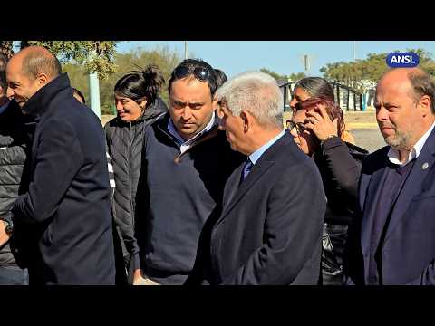 La municipalidad de Zanjitas inauguró dos obras y firmó un nuevo acuerdo con la Provincia
