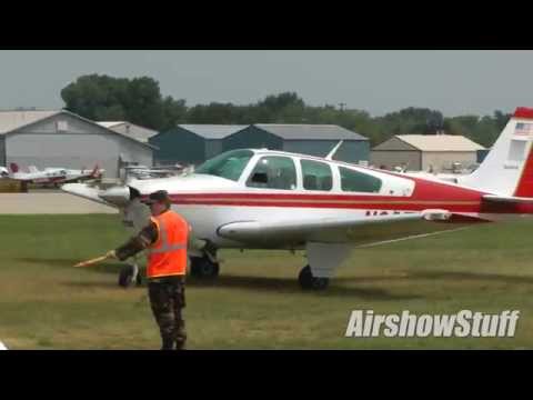 Runway 9-27 Arrivals and Departures - Friday Part 2 - EAA AirVenture Oshkosh 2014