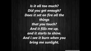 The Magician - Sunlight feat. Years &amp; Years lyrics