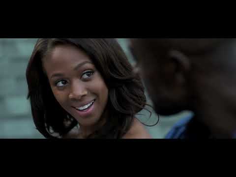 The Last Fall trailer still: Lance Gross as Kyle Bishop walking away from a football stadium