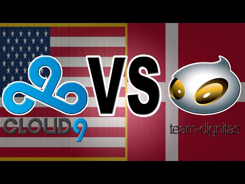 Cloud9 vs Team-Dignitas DreamHack Open Cluj-Napoca Qualifier @ Stockholm Highlights