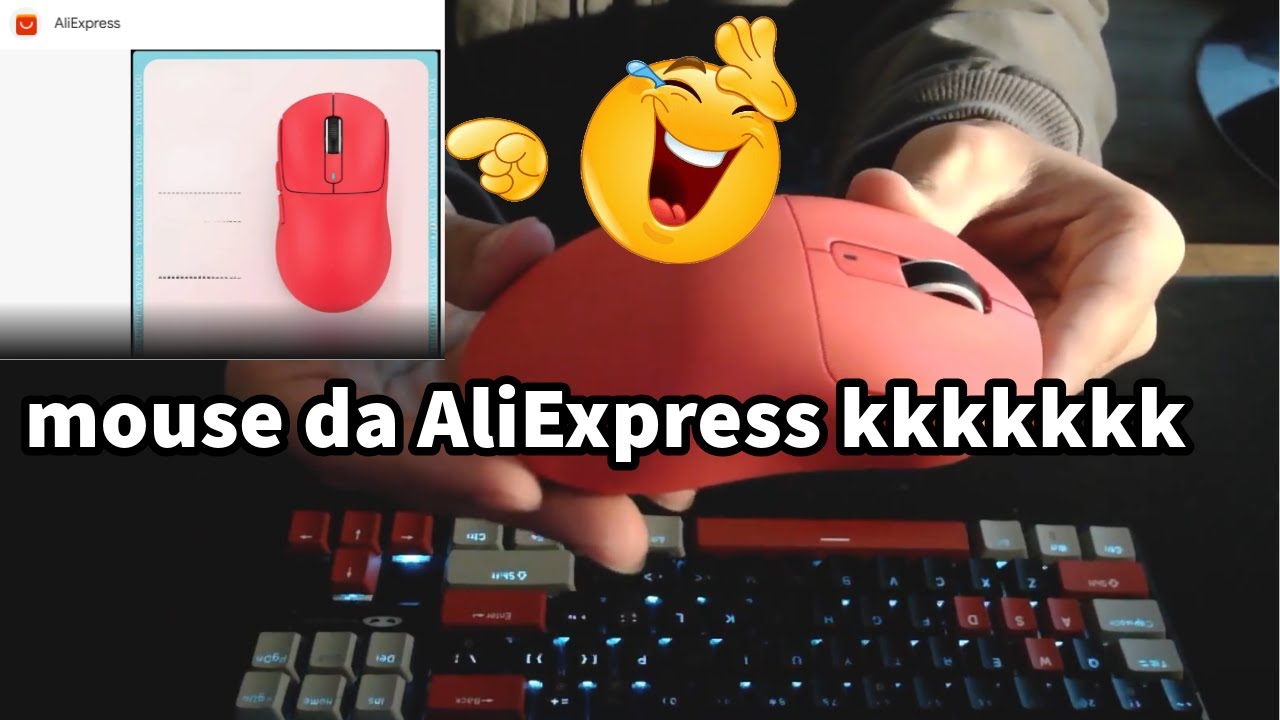 Mouse da aliexpress kkkkkkkkk