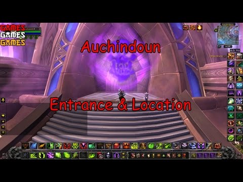 Auchindoun Dungeon Entrance & Location